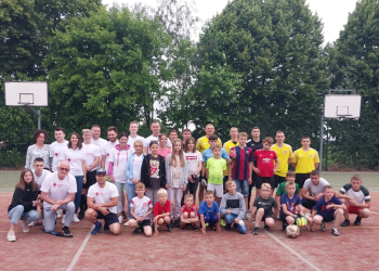 Integracyjny, charytatywny turniej piłki nożnej w Kołdrąbiu