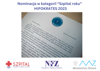 Szpital Pomnik Chrztu Polski nominowany do tegorocznej edycji „Hipokrates 2023”