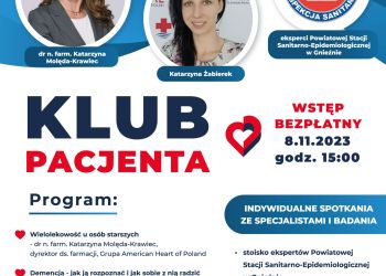 „Z sercem do Pacjenta” Trzeci Klub Pacjenta w Gnieźnie