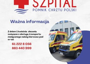 komunikat dot. transportu medycznego