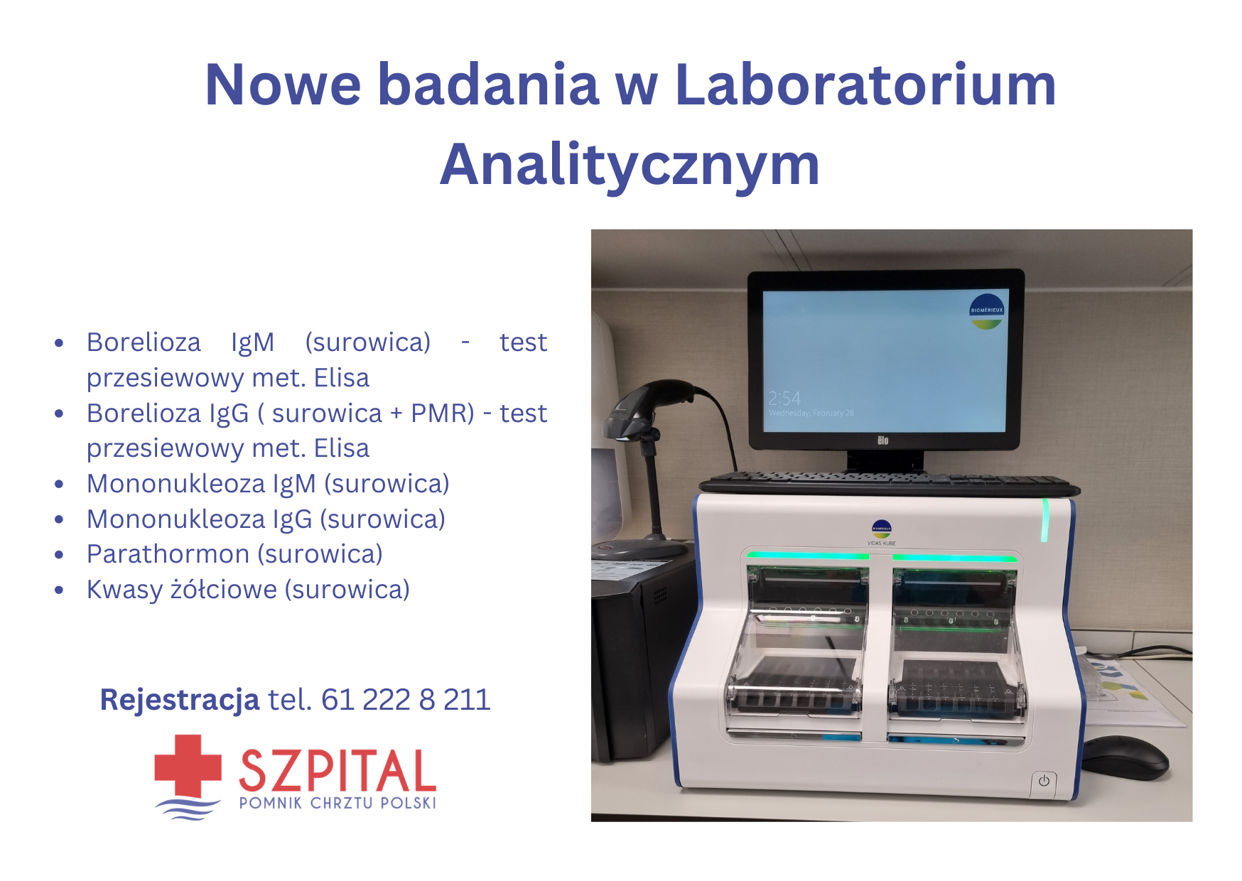 Nowe badania w Laboratorium Analitycznym