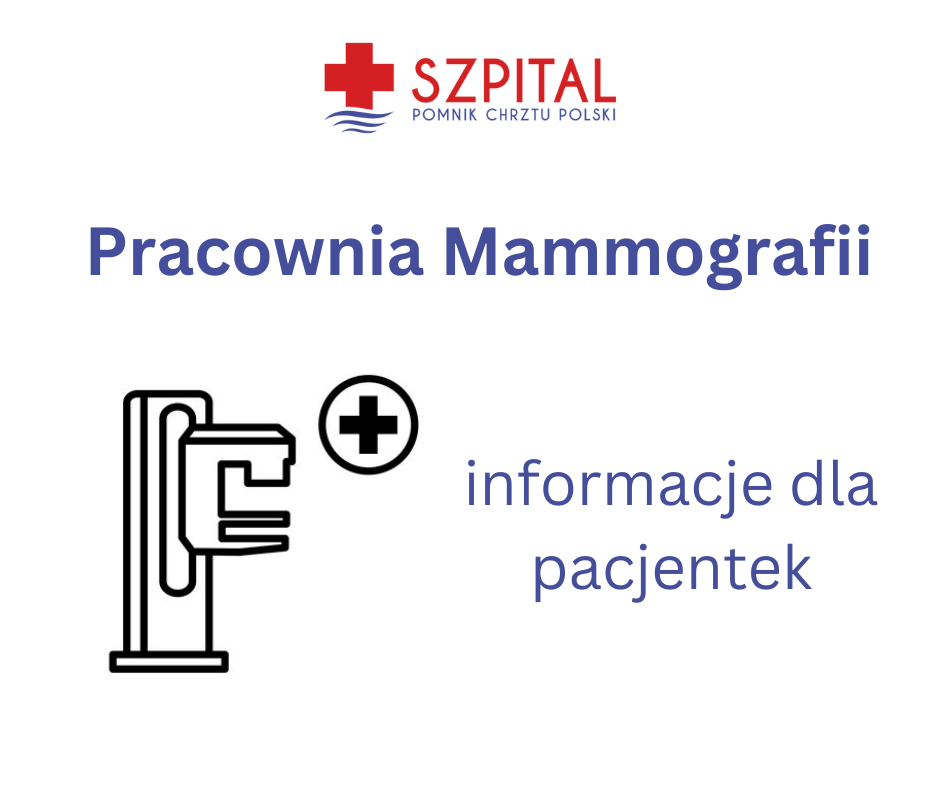 Pracownia Mammografii - informacje dla pacjentek
